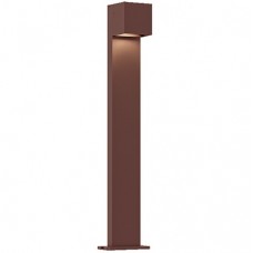 Φωτιστικό Κολωνάκι LED 9W 230V 750lm CCT 80cm Αλουμινίου Σκουριά IP65 17-05203-4